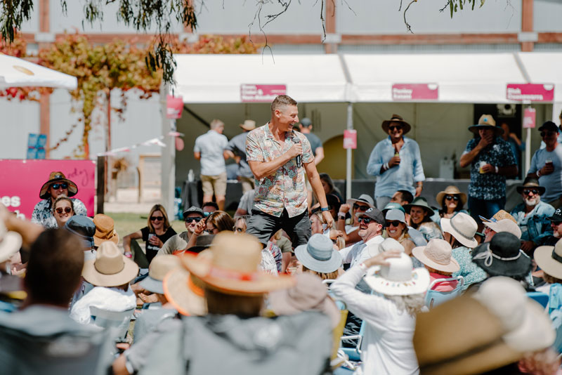 GRAPES OF MIRTH BIGGEST EVER FESTIVAL AT SEPPELTSFIELD